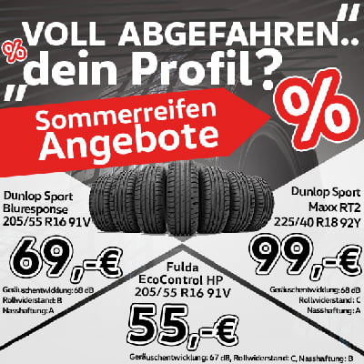 Sommerreifenangebote