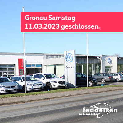 Gronau am 11.03.2023 geschlossen