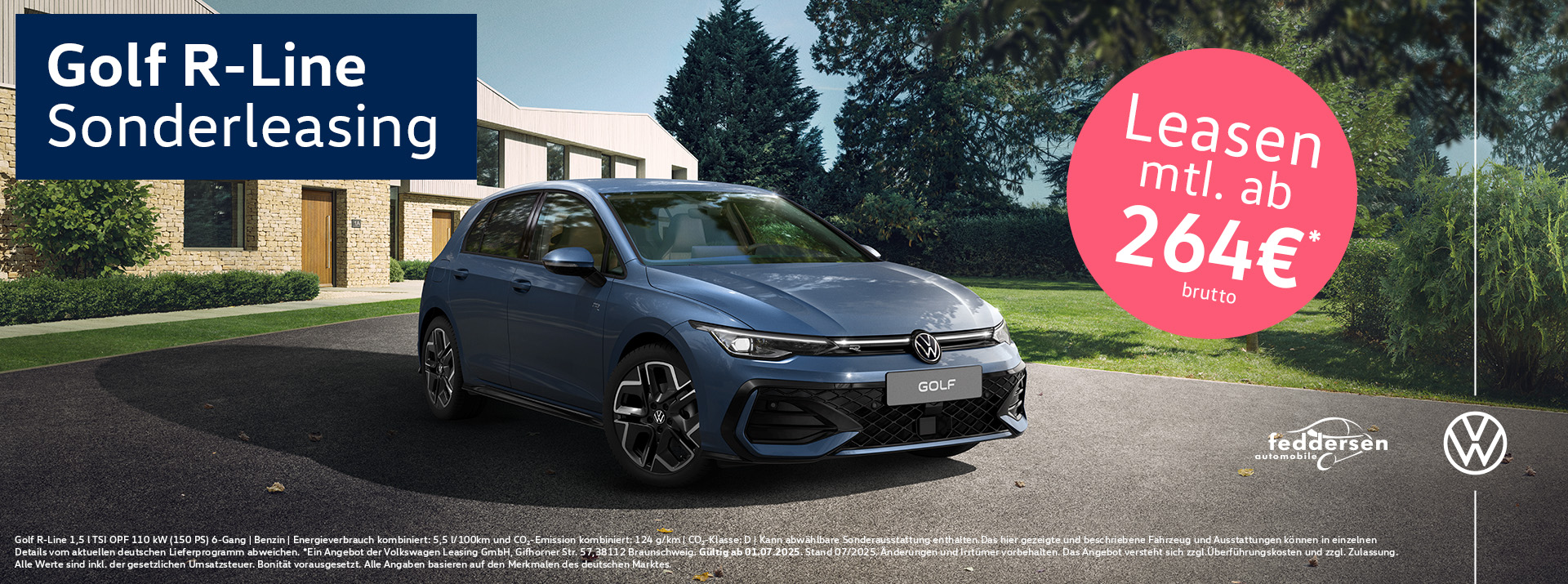 Golf R-Line Sonderleasing