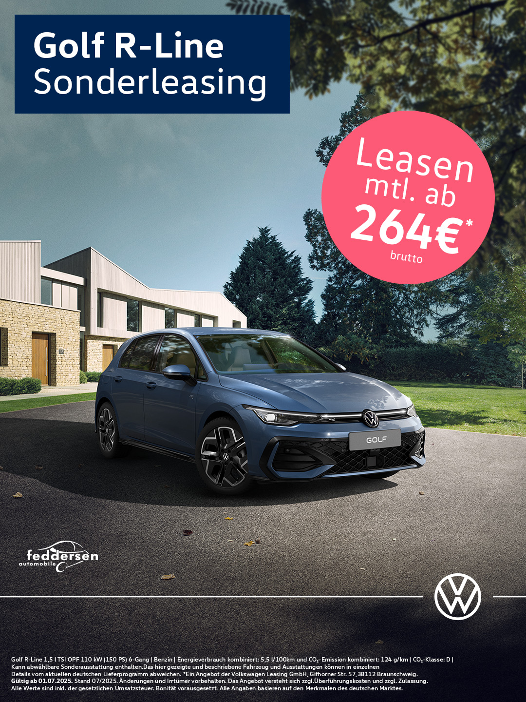 Golf R-Line Sonderleasing