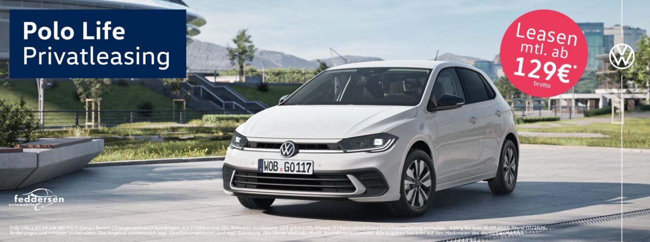Polo Life Sonderleasing für Privatkunden Polo Life