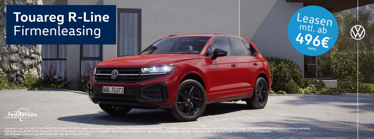 Touareg R-Line Firmenleasing Touareg R-Line