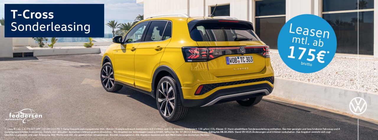 T-Cross Sonderleasing für Privatkunden T-Cross
