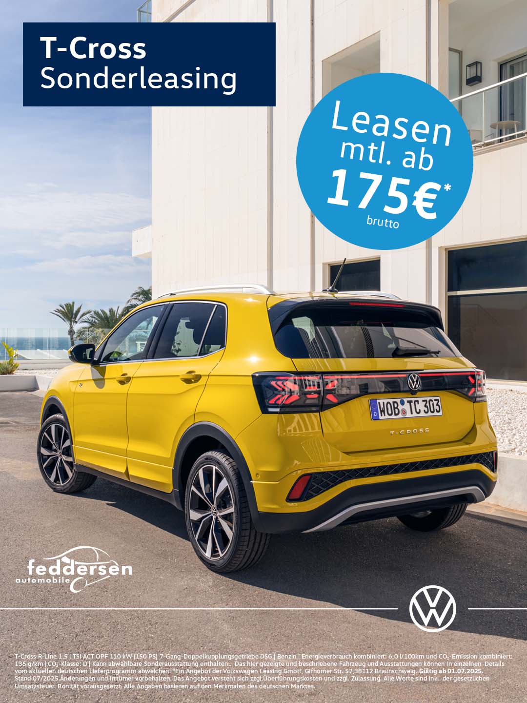 T-Cross Sonderleasing für Privatkunden