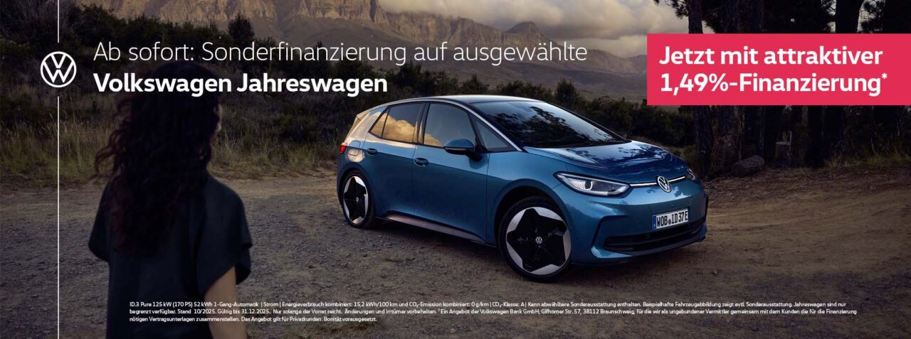 Sonderfinanzierung auf ausgewählte Jahreswagen ID.3_Sonderfinanzierung
