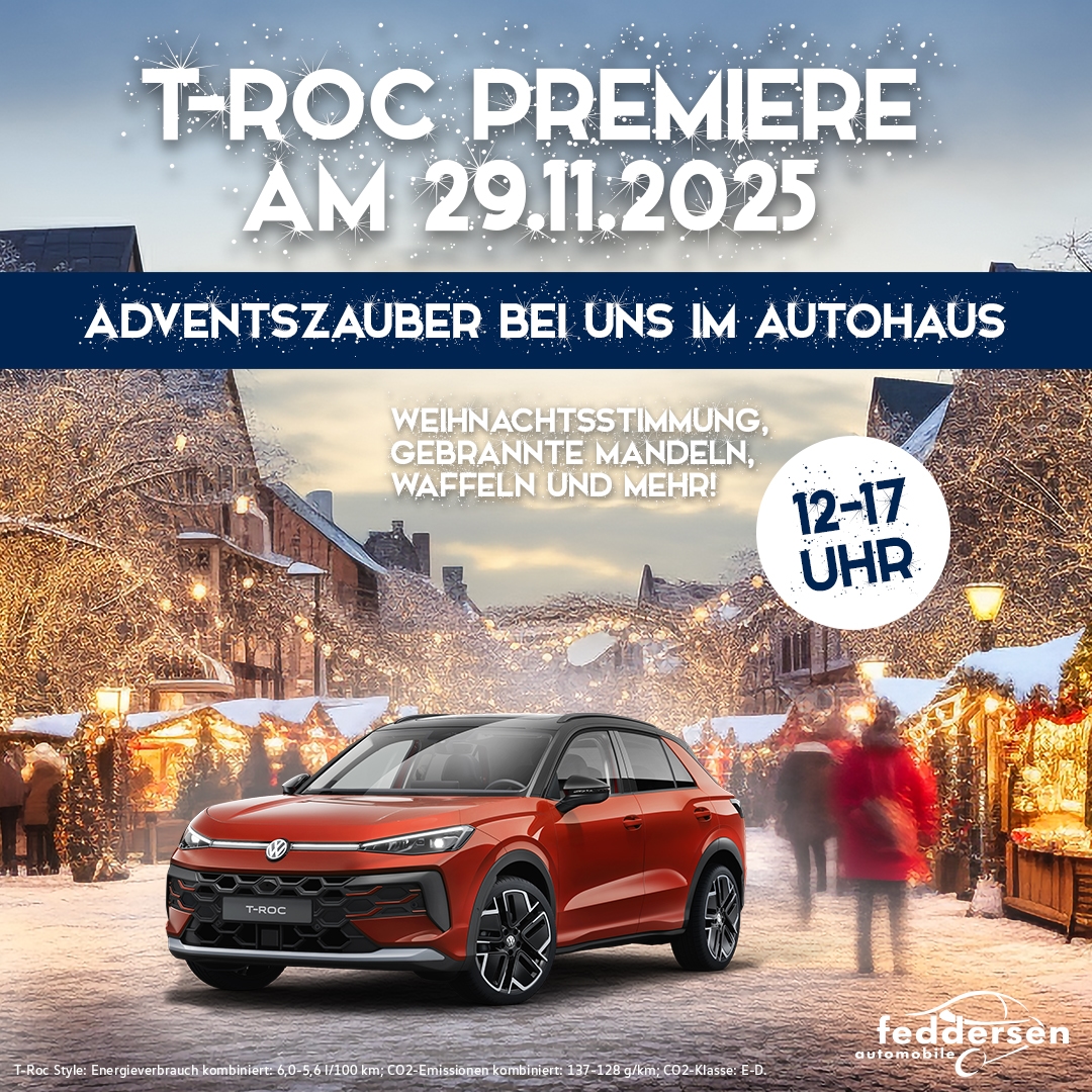T-Roc_Advent Neuer T-Roc & Adventszauber