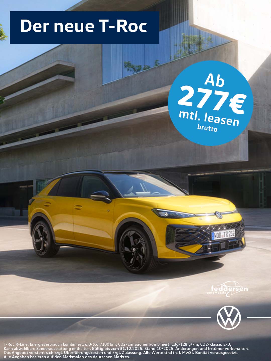 Der neue T-Roc. Ab sofort bestellbar.