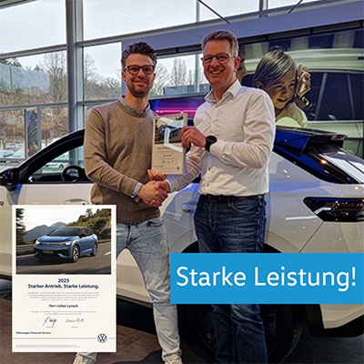 Auszeichnung für Julian Lynack