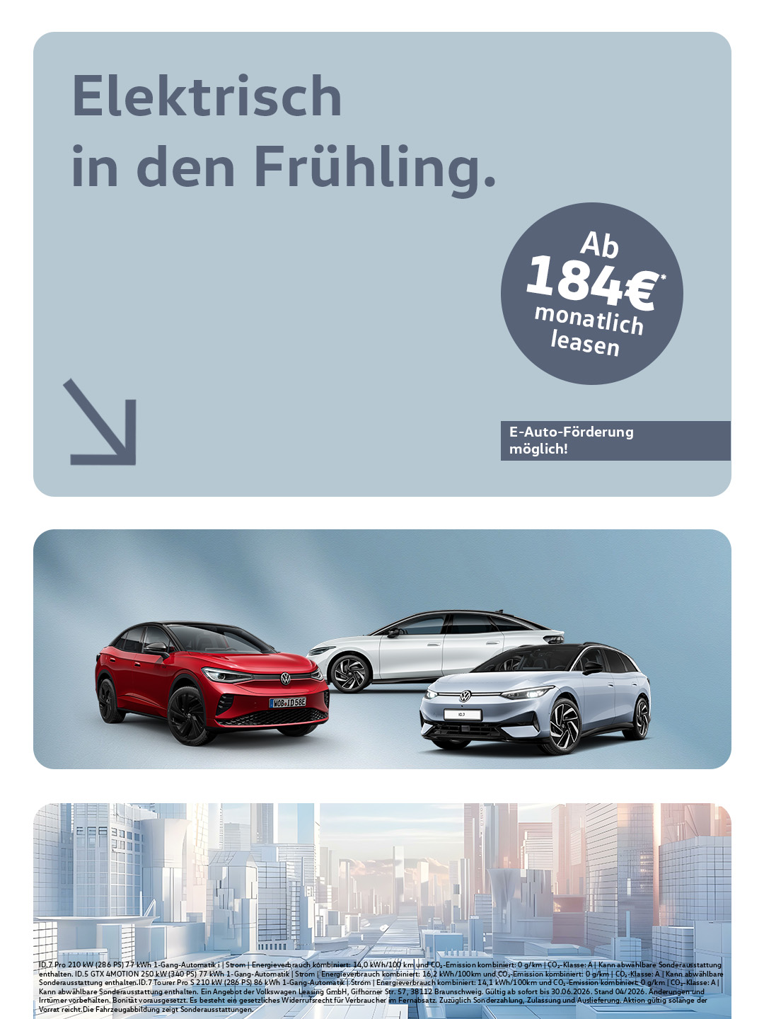 Elektrisch in den Frühling Elektrisch in den Frühling.