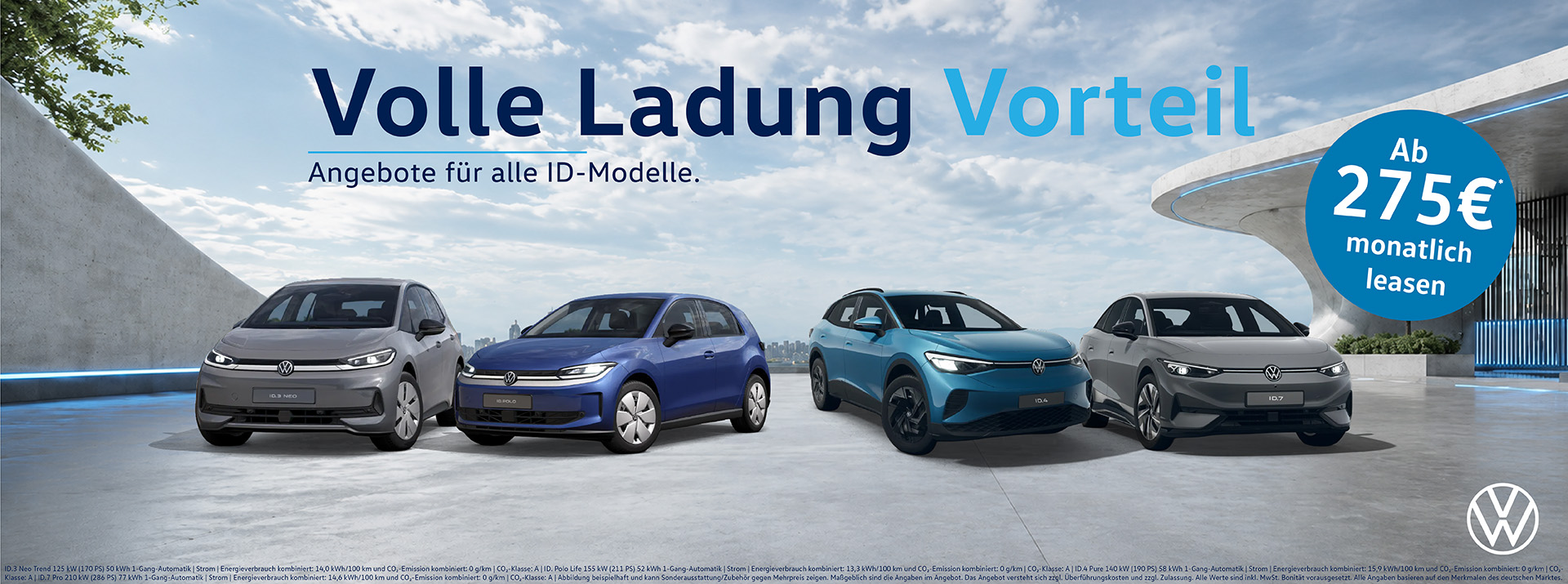 Volle Ladung Vorteil