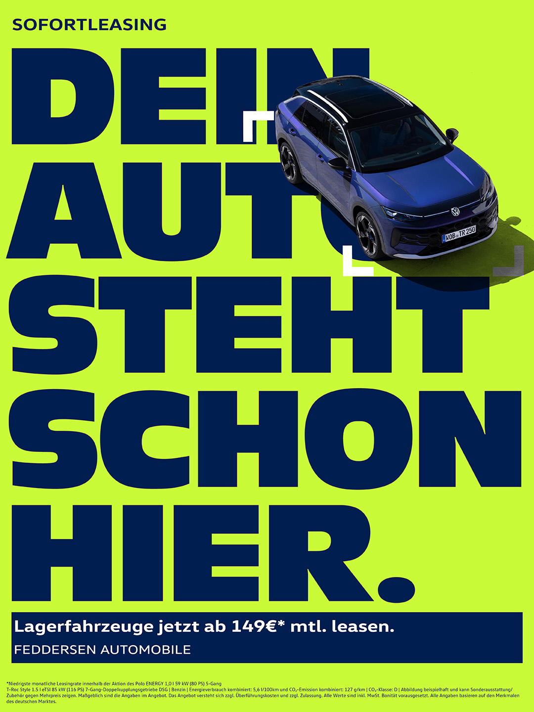 Sofortleasing Sofortleasing: Dein Auto steht schon hier.